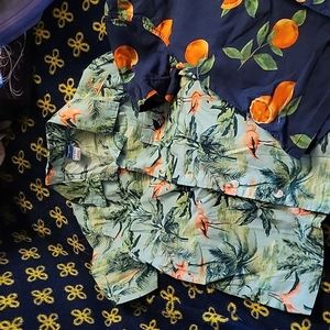 2 Boys 4t Hawaiian shirts - Old Navy